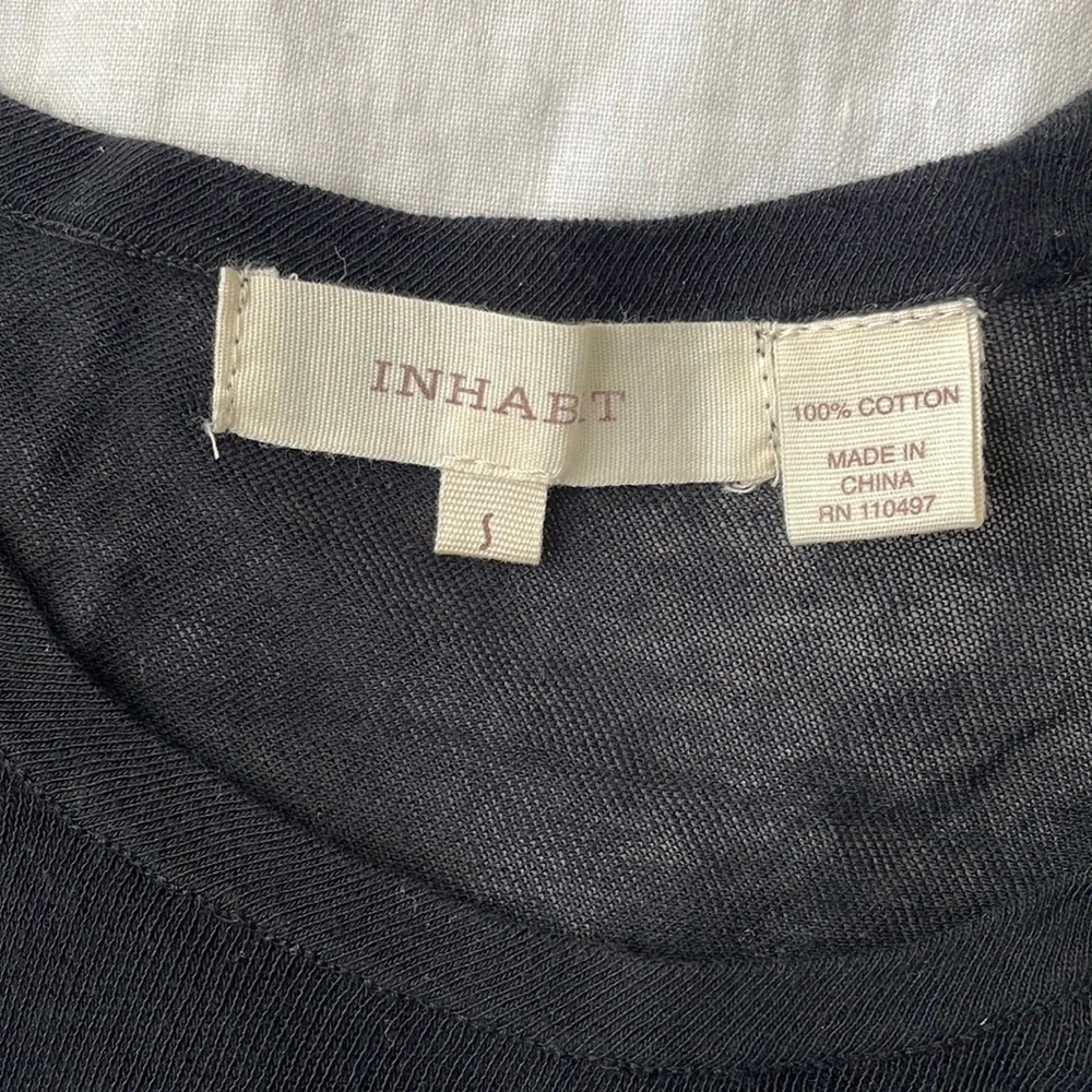 INHABIT designer Tank Top Sleeveless Tee - Picture 4 of 6